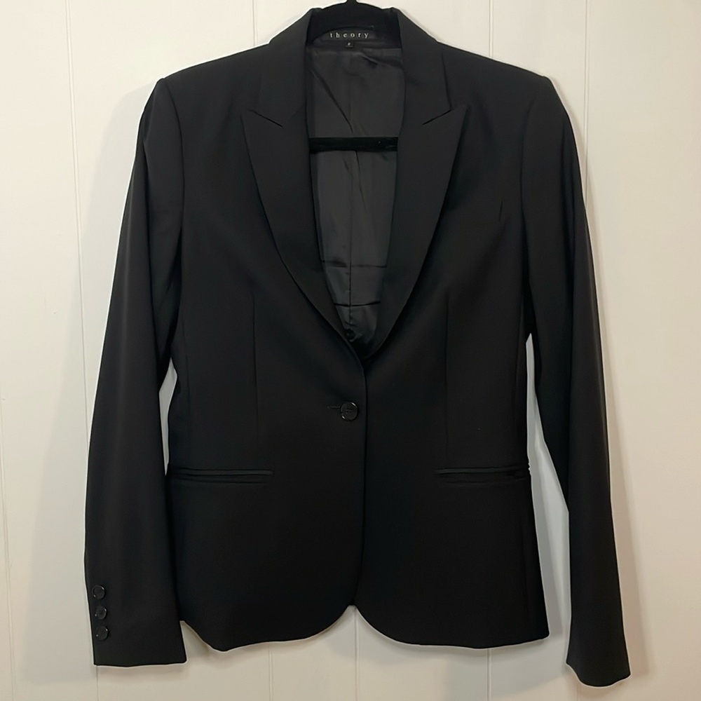 Black Theory wool blend blazer